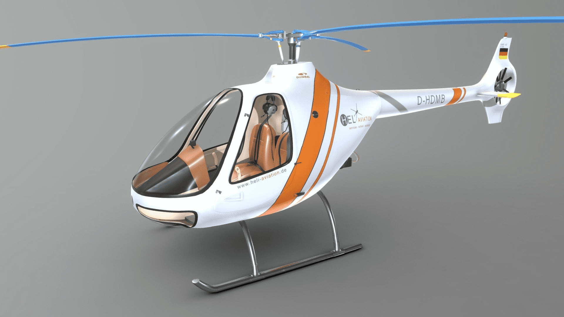 Guimbal Cabri G-2（D-HDMB）德国直升机插图